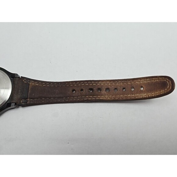 Timex Expedition Field Watch T47012 42mm Indiglo Date Olive Dial New Battery - Picture 12 of 13